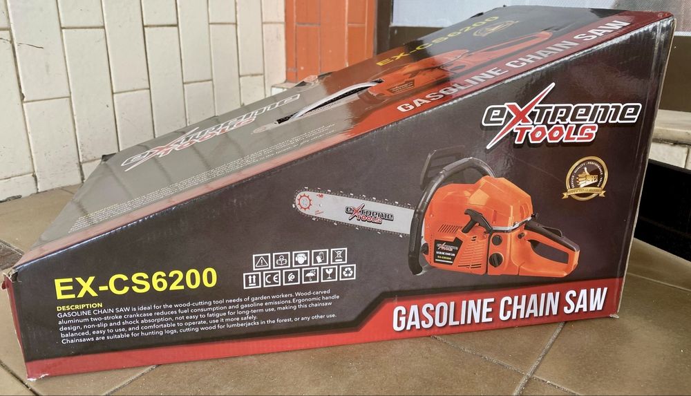 Motosserra Gasolina 62cc Extreme Tools – NOVA . 75€