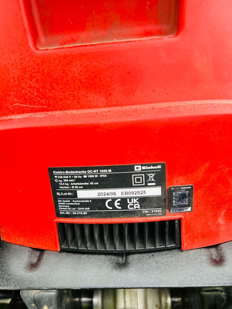 Культиватор Einhell GC-RT 1545 М з Німеччини