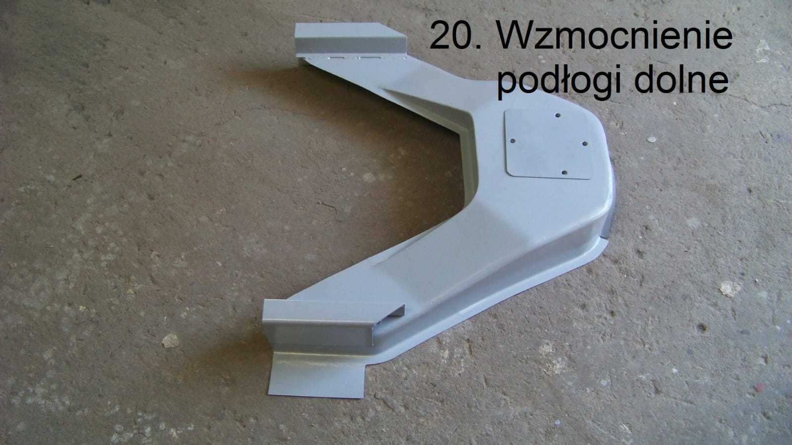 FSO Warszawa 223 224 m20 Pobieda zestaw blach podłoga panele