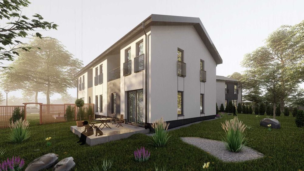 Domy w zabudowie bliźniaczej Bierkowice 145 m2