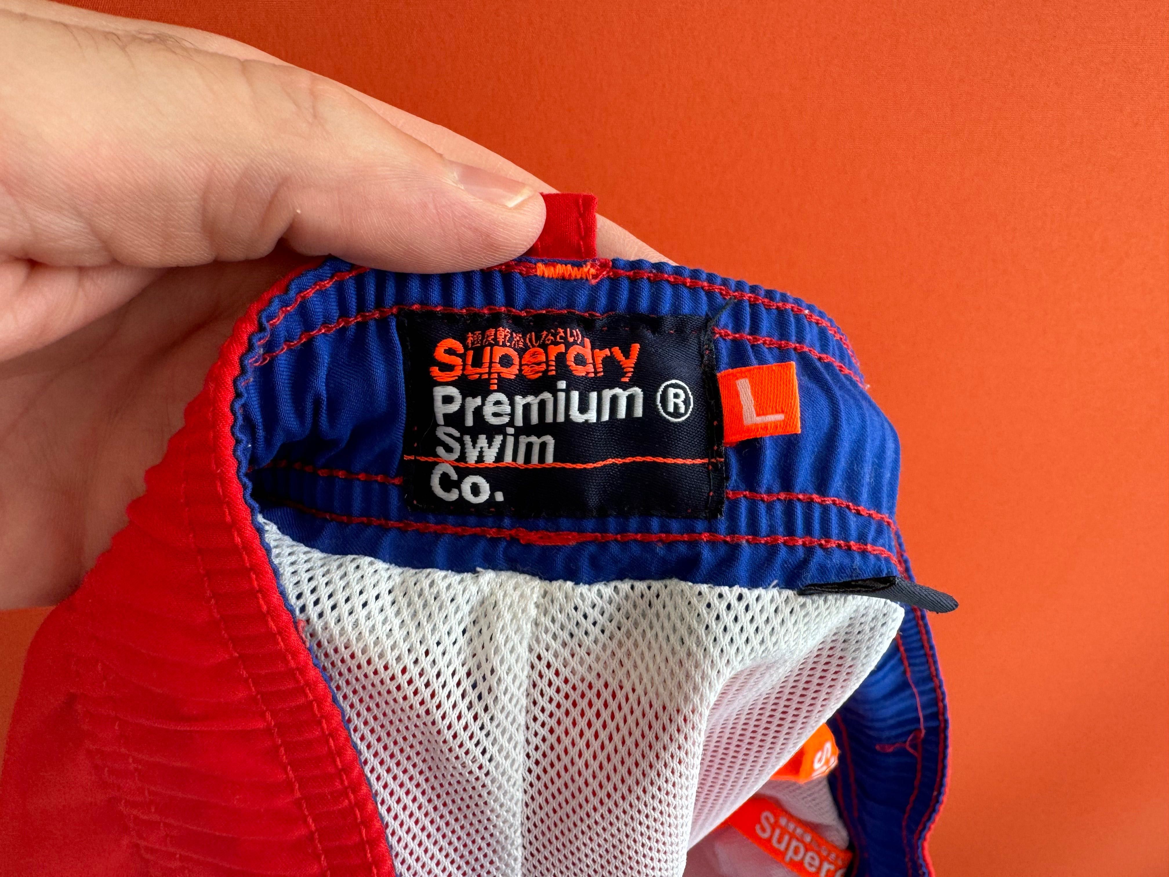 ??? Superdry чоловічі купальні пляжні шорти для моря басейну розмір L