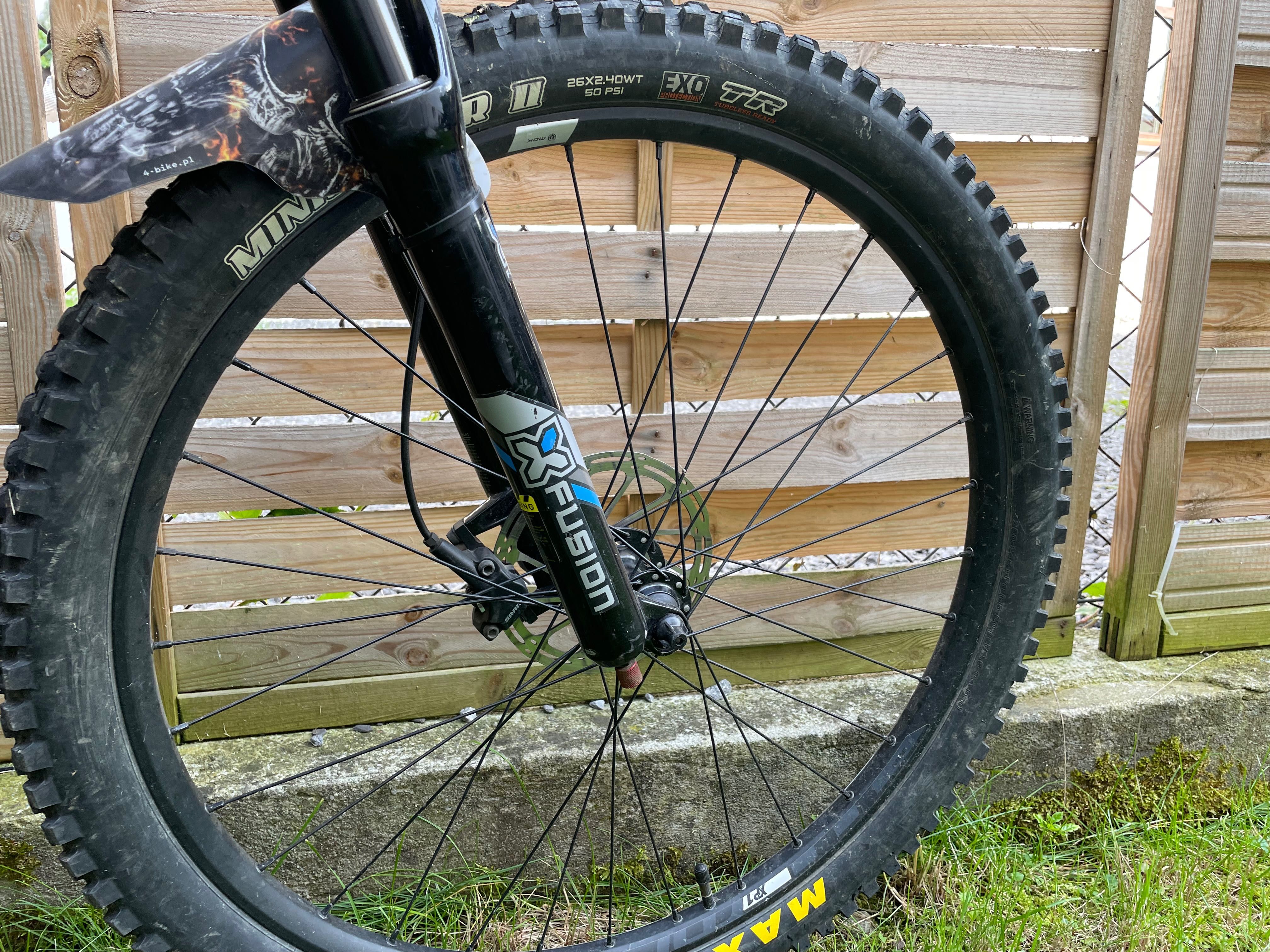 Rower enduro, mtb, Mondraker FACTOR 26 junior ze sztycą