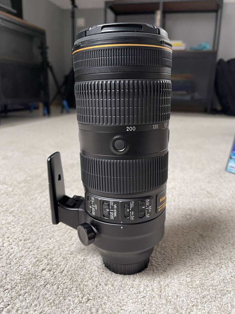 Nikkor 70-200 mm f/2.8E FL ED VR II + polar Hoya