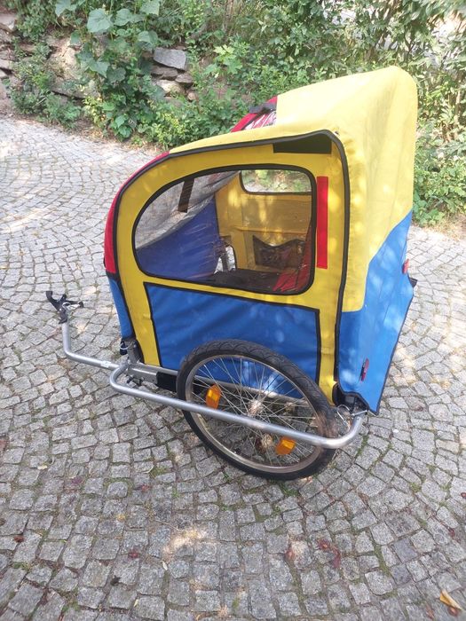 Przyczepka rowerowa riksza Przyczepka dla dzieci
