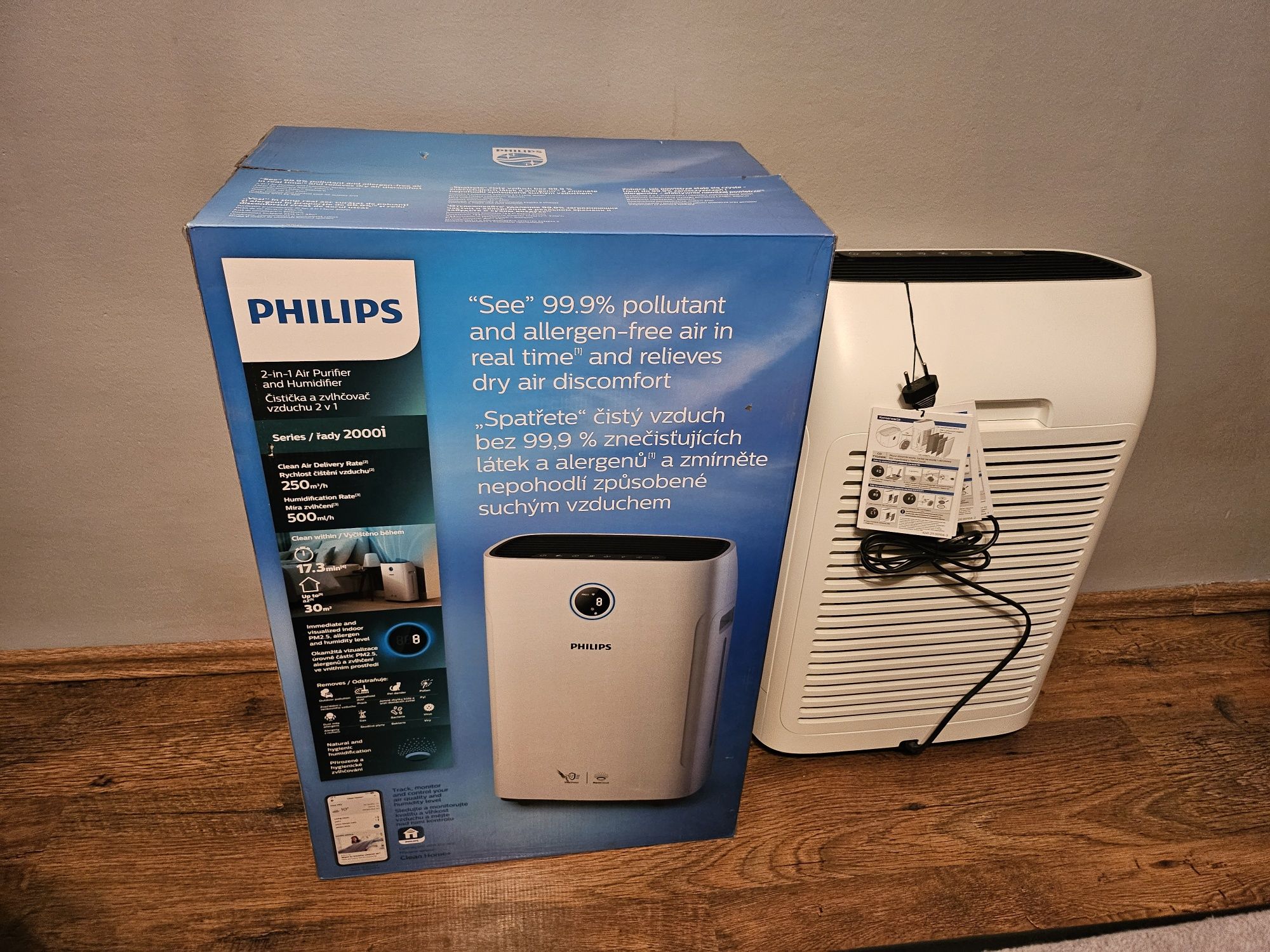 PHILIPS AC2729/50 Odświeżacz/Nawilżacz powietrza