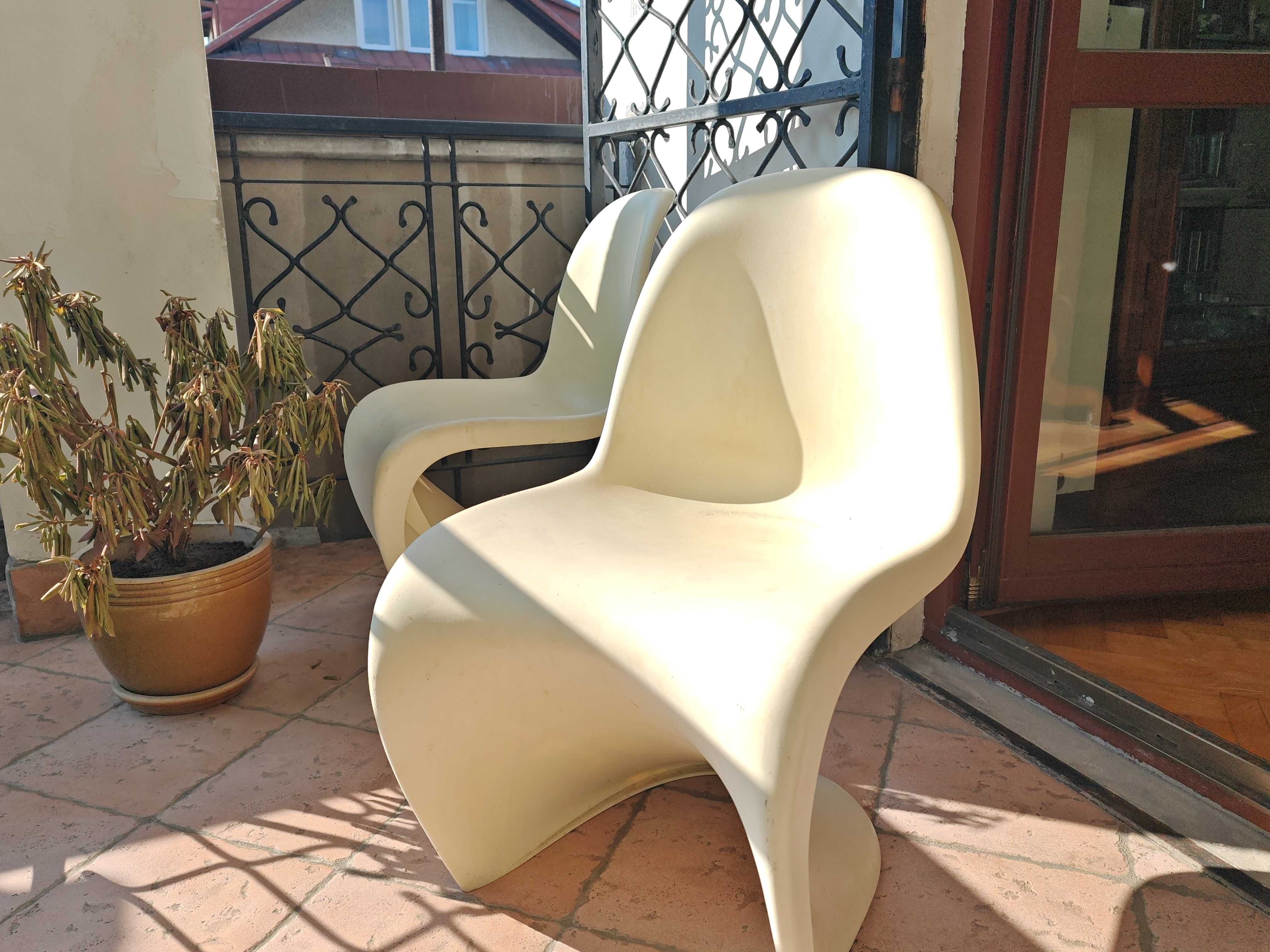 Panton chair - krzesła ogrodowe