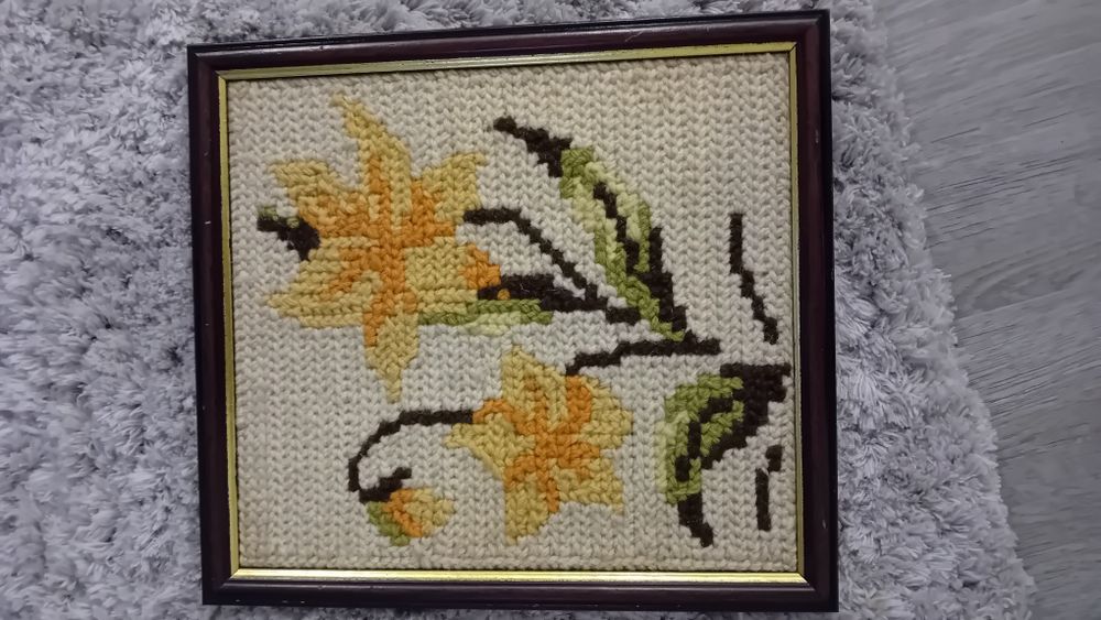 Quadros em ponto arraiolos