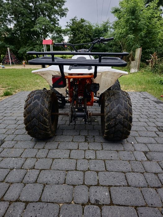 Quad 125 adventure największą rama