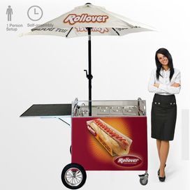 Nowy Wózek gastronomiczny Hot Dog stoisko gazowe wysyłka VAT23%