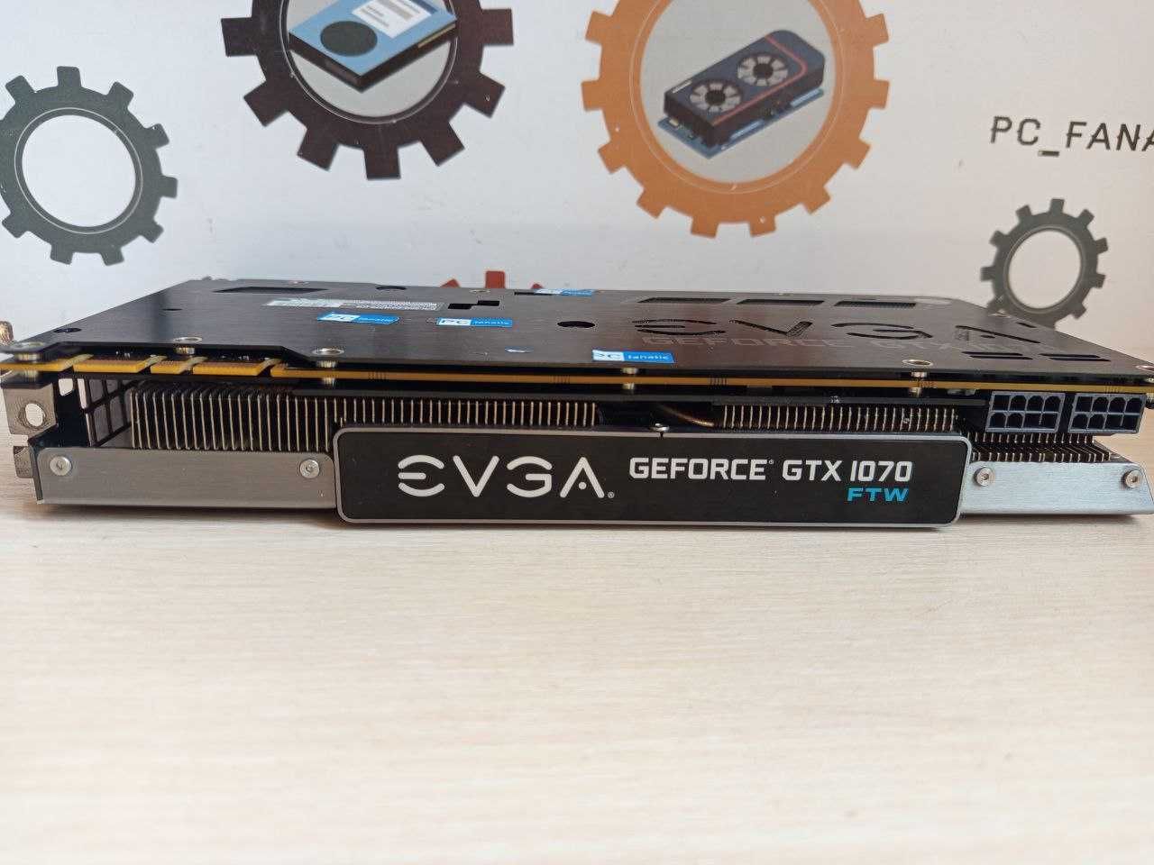 Гарантія\Відеокарта EVGA GeForce GTX 1070 FTW GAMING \PC_Fanatic_Shop