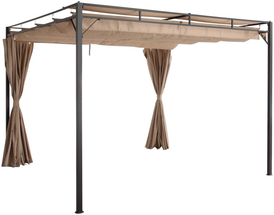 Pawilon Milos 300 x 300 cm Pergola, rozsuwana WYPRZEDAŻ