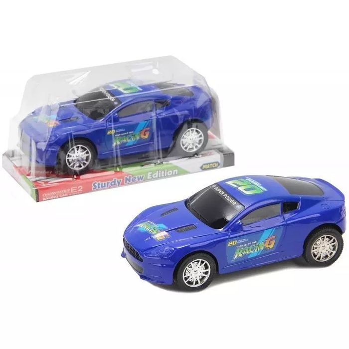 Auto wyścigowe fioletowe. Trifox
