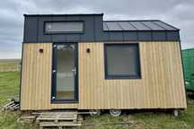 Domek na kołach Tiny House mobilny zarejestrowany przyczepa oc kamper