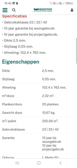 Panele  winylowe230m2