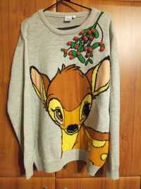 Świąteczny sweter DISNEY rozmiar L
