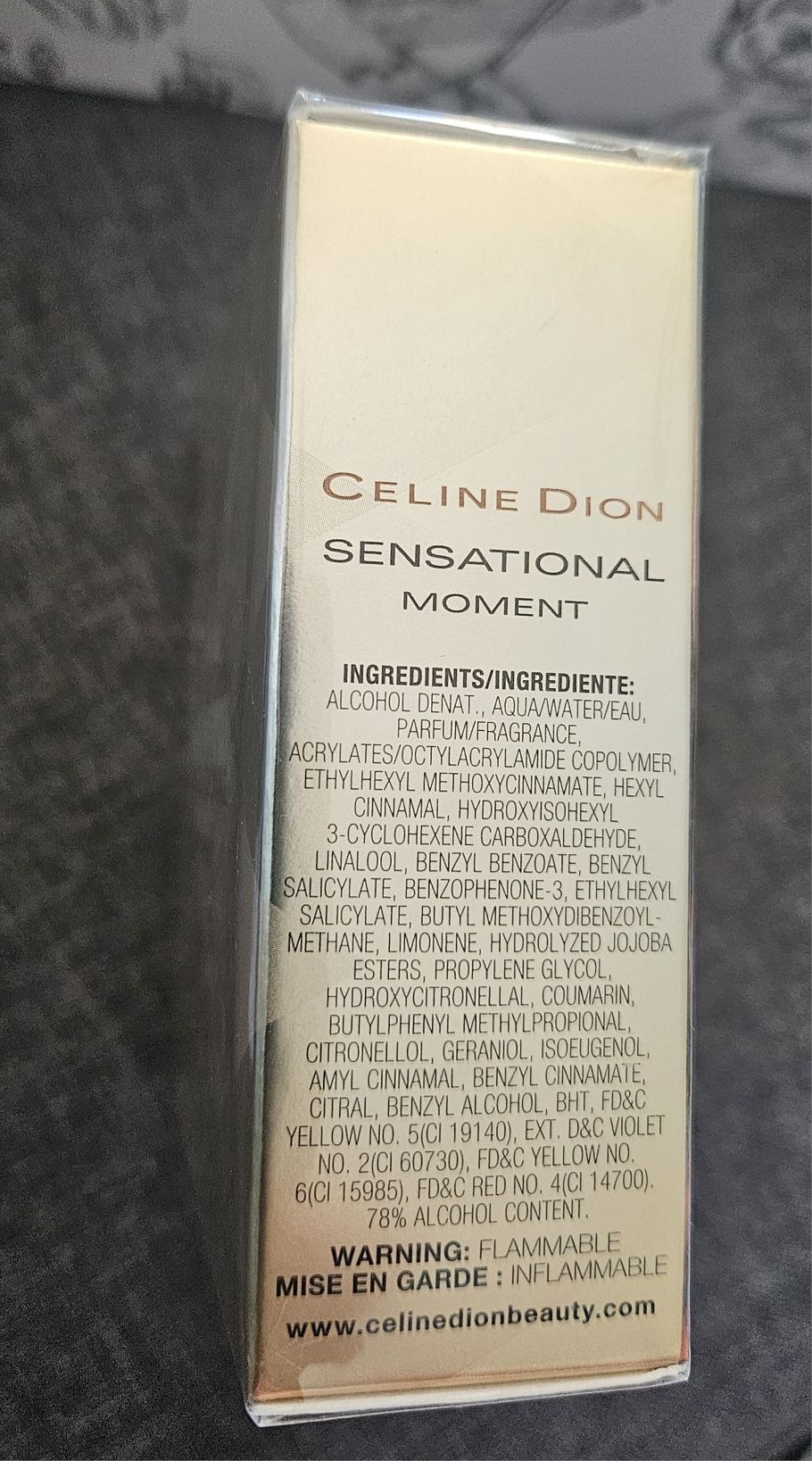 Celine dion sensational moment perfum woda toaletowa city 50 ml