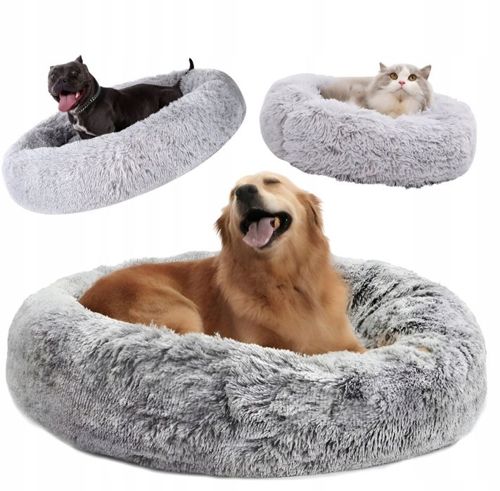 Legowisko dla psa XXL kota kojec PODUSZKA PLUSZOWA Duża poducha