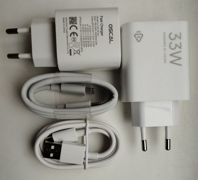 Новая зарядка Samsung, Xiaomi, Realme Quick Charge, SuperVOOC до 45Вт