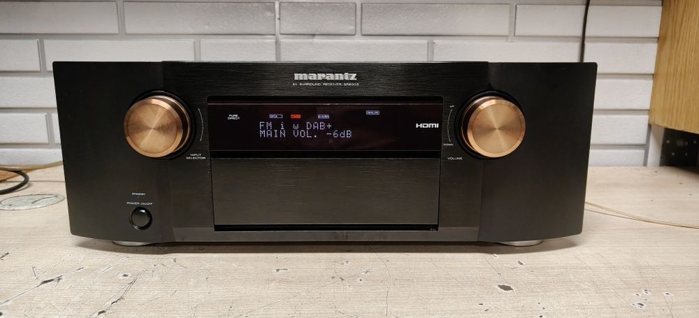 Amplituner MARANTZ SR-6003. Radio internetowe, HDMI
