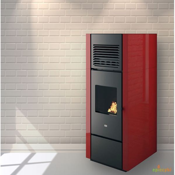 Piecyk kominek na pellet GIUSY 15kW-3 wentylatory DGP- MEGA Mocny 15kW