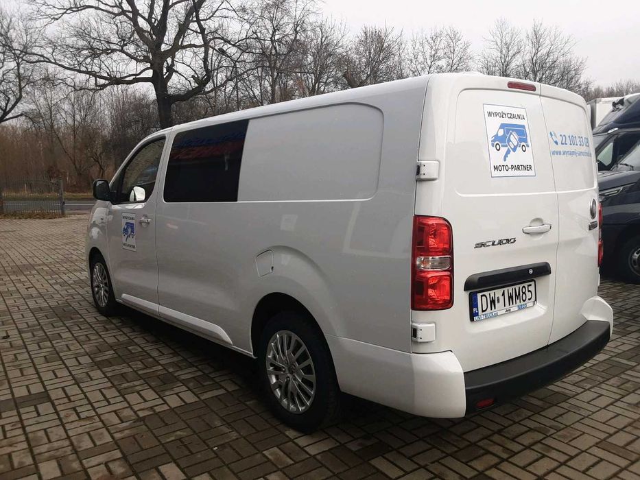 Wynajem pojazdu Fiat Scudo Brygadówka 6-osobowa