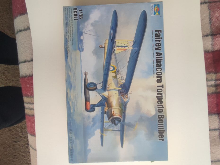 Model plastikowy do sklejania Fairey Albacore w skali 1:48