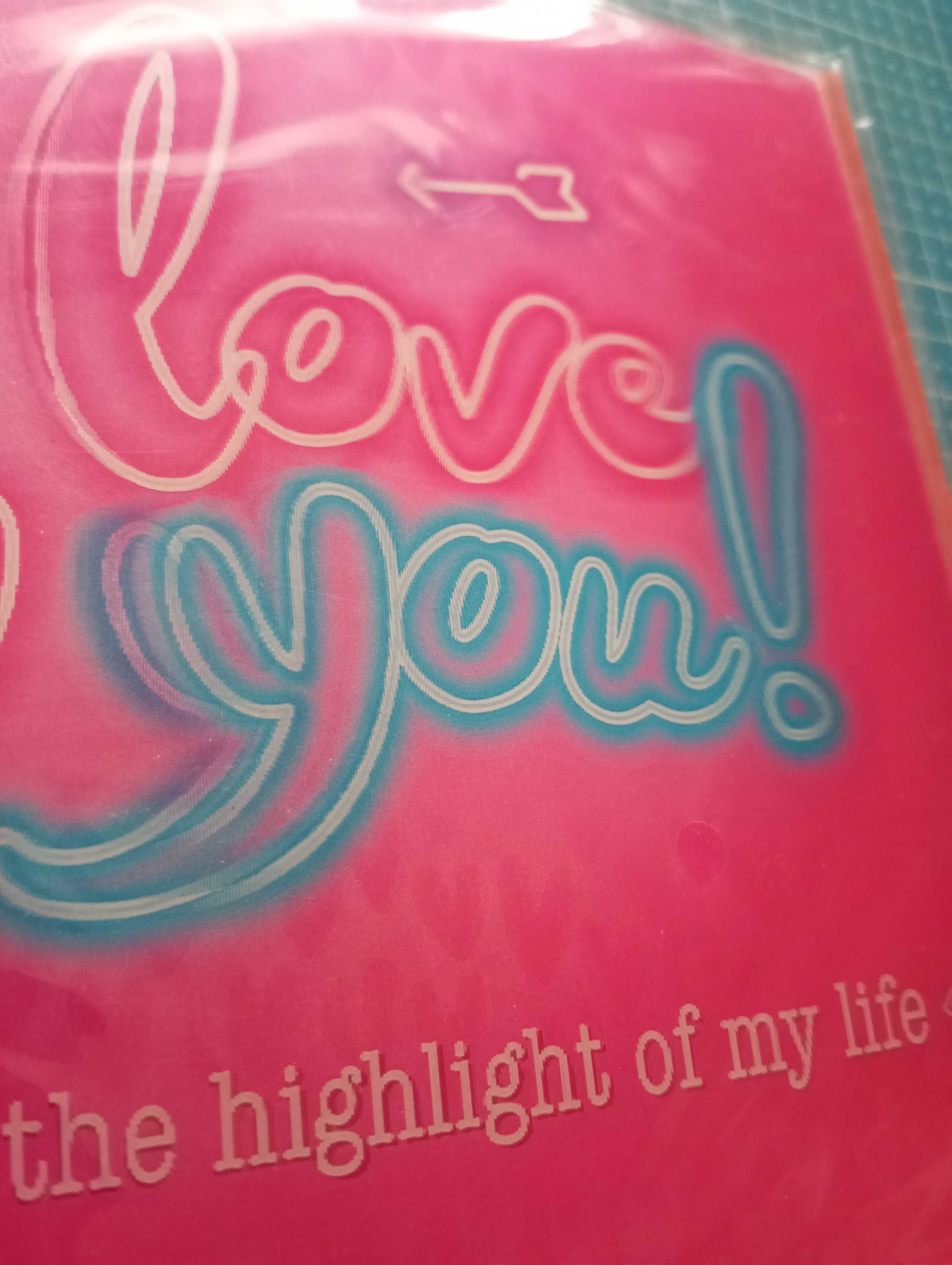 Trójwymiarowa kartka walentynkowa I love you 3D Valentine Card