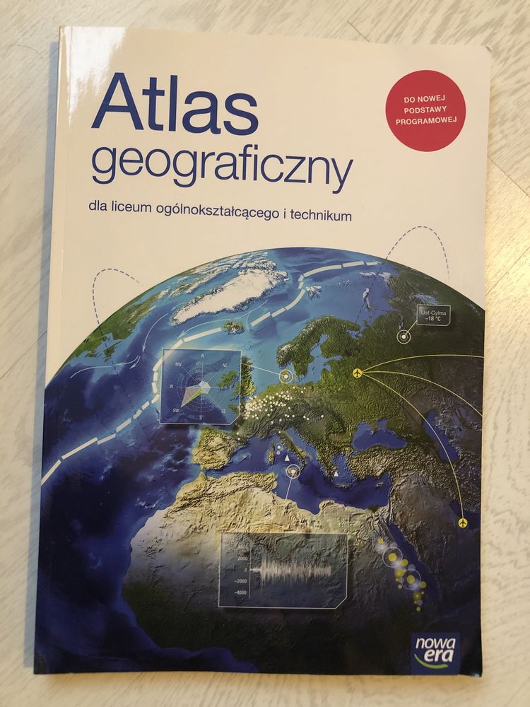 Atlas geograficzny dla liceum i technikum