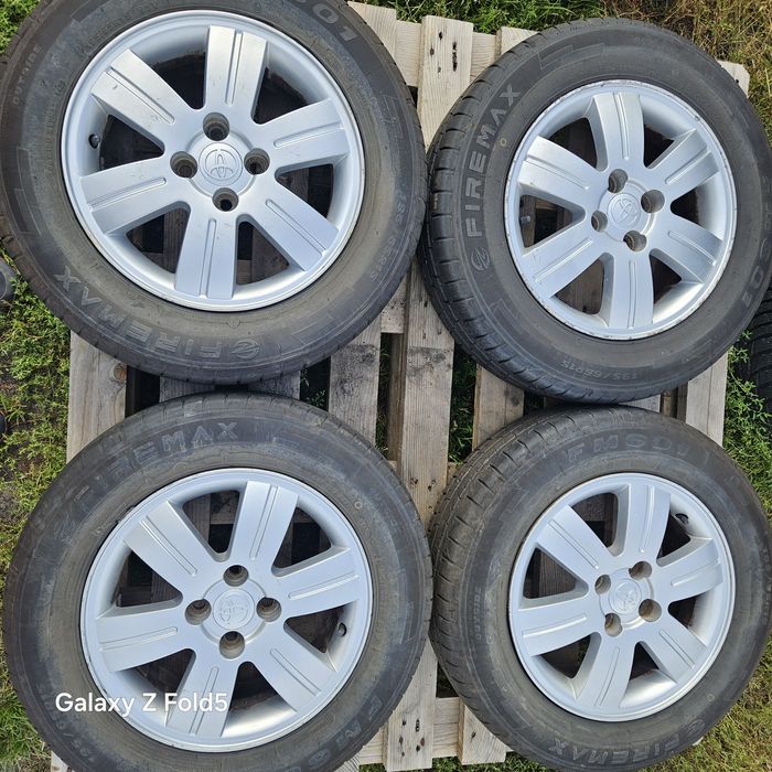 Alufelgi 15 Toyota Corolla Yaris Paseo Suzuki Kia Hyundai 4x100 ET45