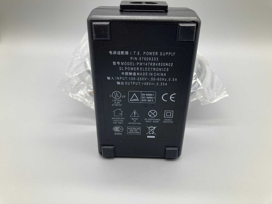 Блок живлення I.T.E. PW147RB4800N02 48 В, адаптер для PoE/IP-пристроїв