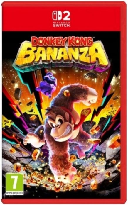 Donkey Kong Bananza Nintendo Switch 2 pudełkowa, NOWA