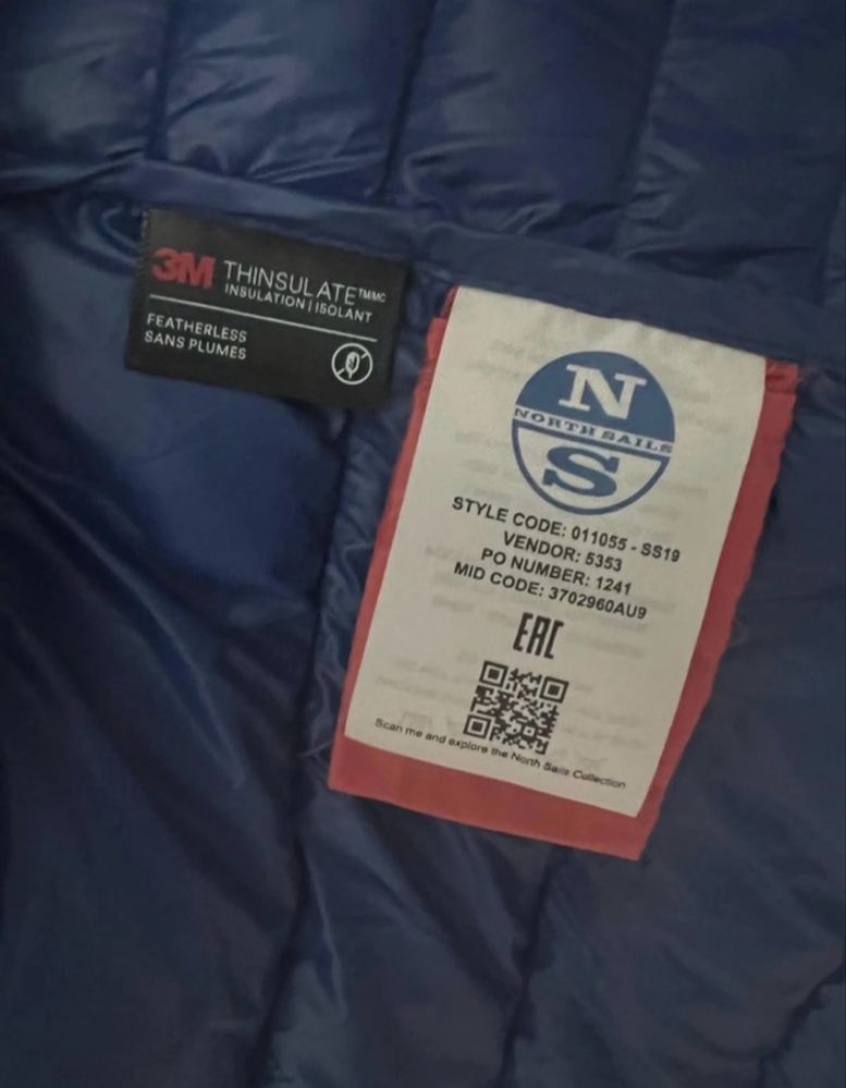 North Sails kamizelka żeglarska M 38 ocieplana różowa