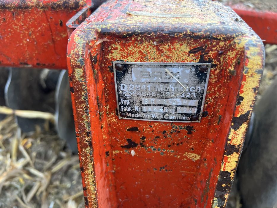 Talerzówka Agregat Talerzowy Brona Talerzowa Ciągana Sprowadzona 3.2m