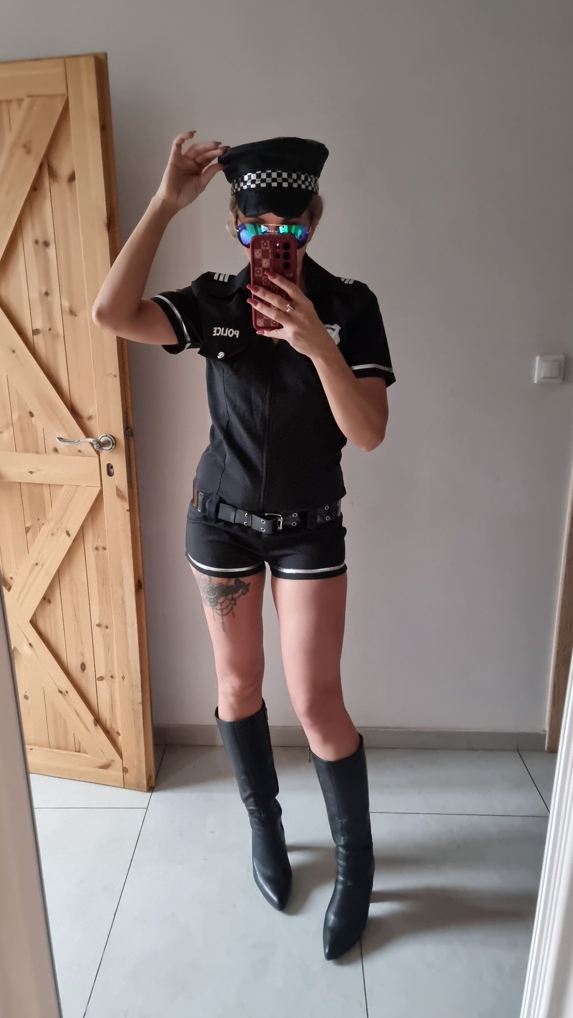Policjantka strój kostium przebranie cosplay karnawał