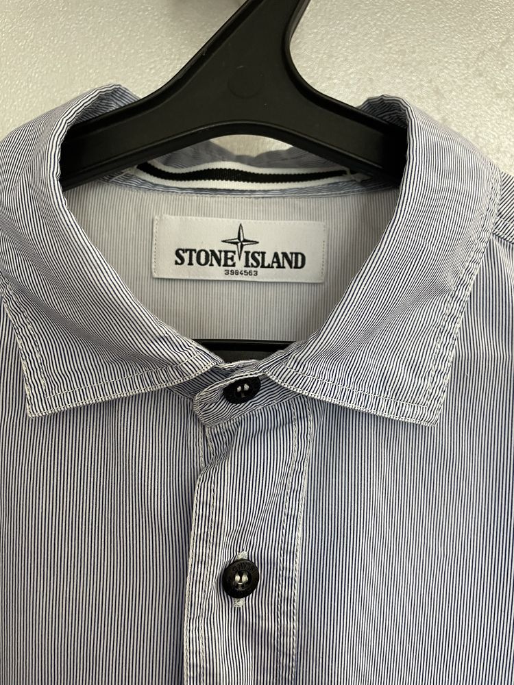 Stone Island сорочка з лого на спині,оригінал