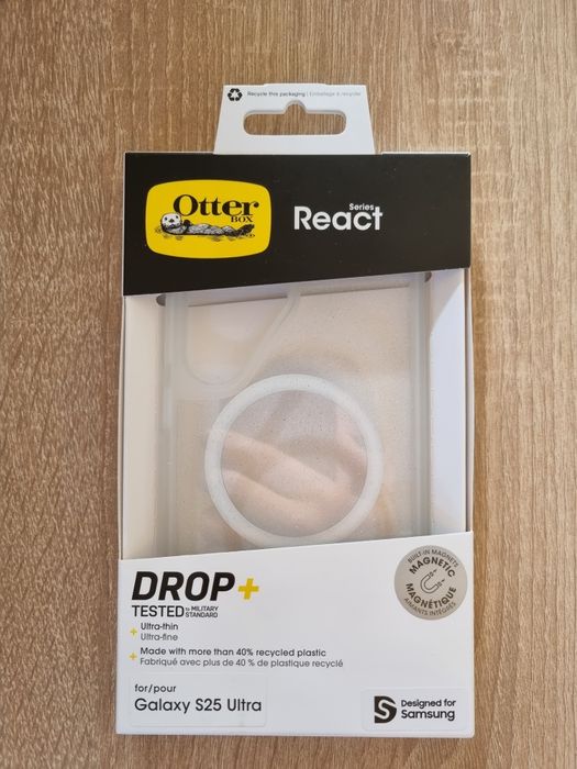 Nowe Etui Samsung React Magnet dla Galaxy S25 Ultra Gwiezdny Pył