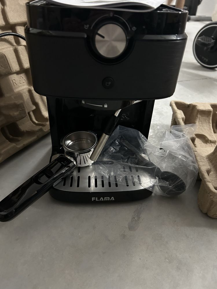 Maquina cafe flama