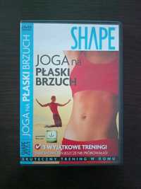 Joga na płaski brzuch - Trening DVD STAN IDEALNY