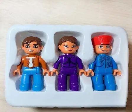 Конструктор дитячий (типу Лего) Limo Toy залізна дорога
