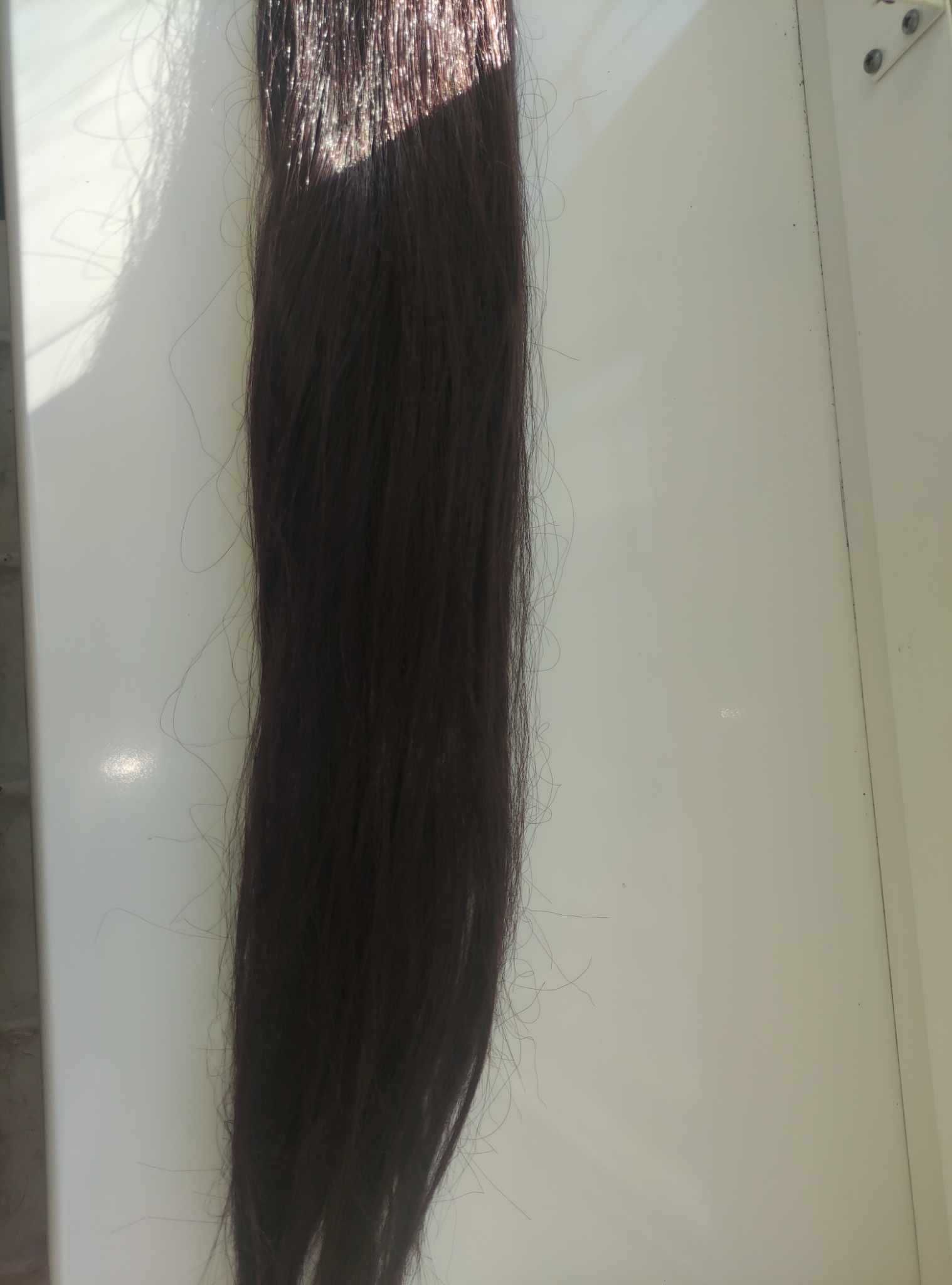 прикладний хвіст шиньон  волоси треси перука  60 см