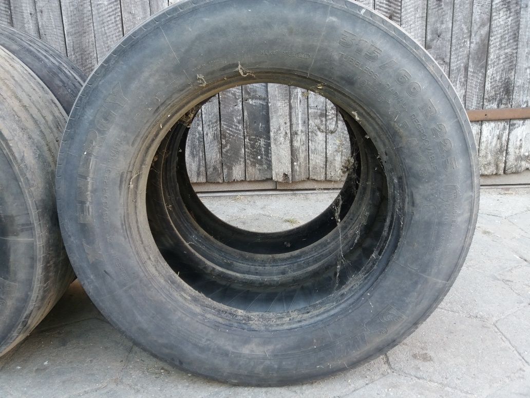 Opony michelin 315/60R22,5 do przyczepy D47 D732 D46 i inne