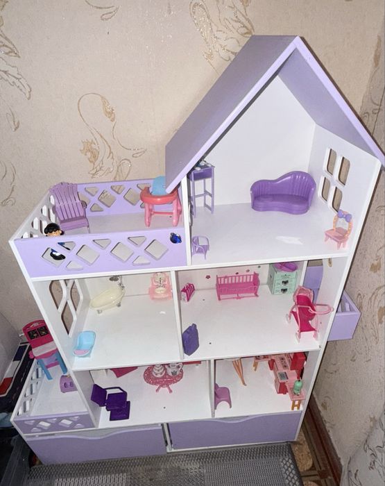 Дом барби,дім для ляльок,дом доя кукол,домик лол,большой дом