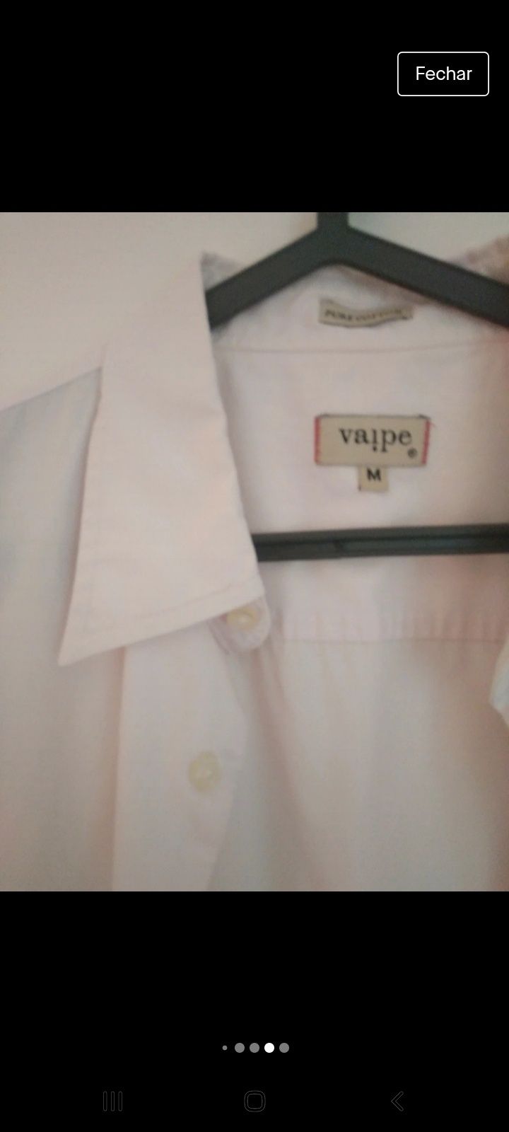 Camisa rosa clarinho Vaipe