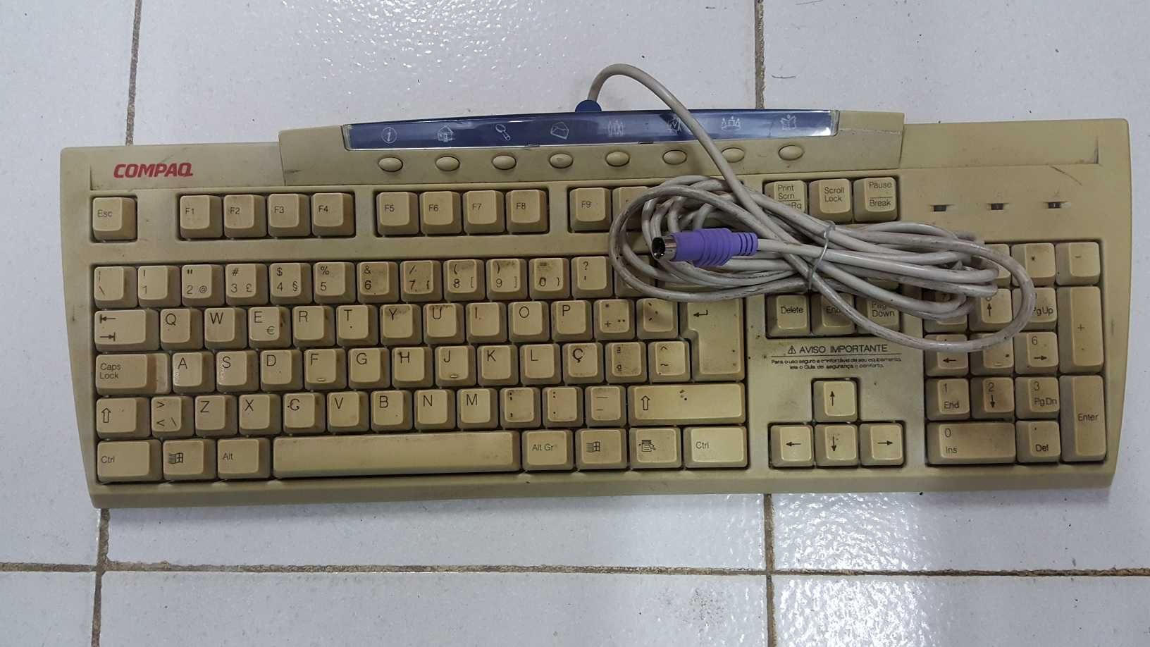 Teclados: BTC, Compaq, HP, Key Tronic, Logitech, Microsoft, NEC, NMB