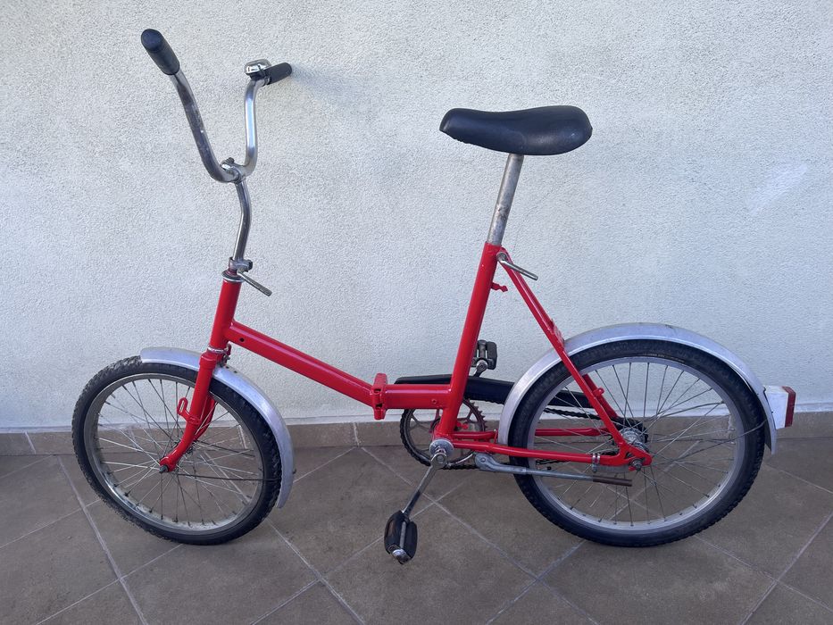 Rower składak Romet odmalowany