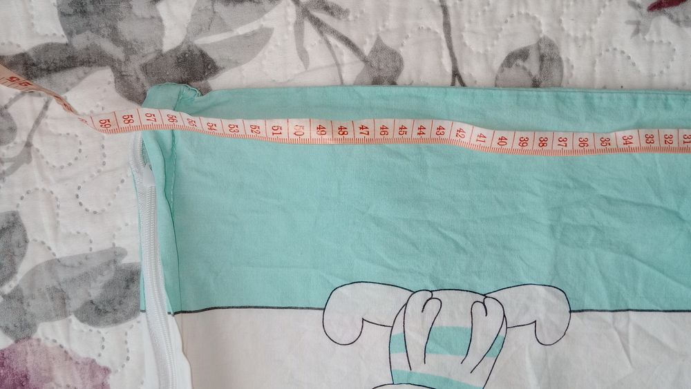 Pościel dziecięca 95x130 pieski miętowa