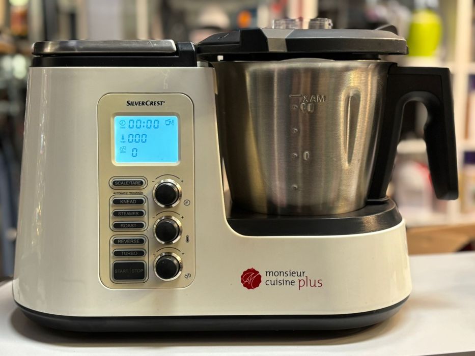 Robot kuchenny z wagą lidlomix silverCrest  1000 W biały