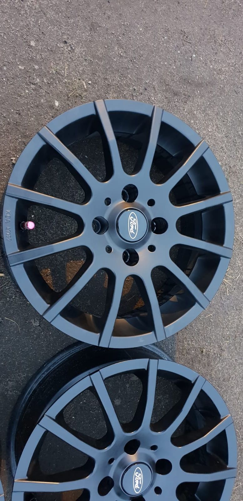 Alufelgi 15" Ford Peugeot Citroën new Opel 4x108 czarne z czujnikami +