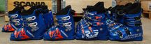Pakiet butów narciarskich Lange JR (80 zł / 15€) 14 X buty narciarskie