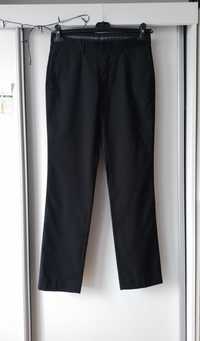 Czarne spodnie materiałowe męskie H&M rozm.XL